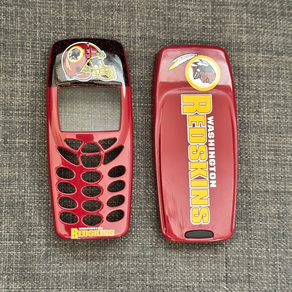 NFL Washington Redskins Commanders Vintage Nokia Cell Phone Case Circa 2002